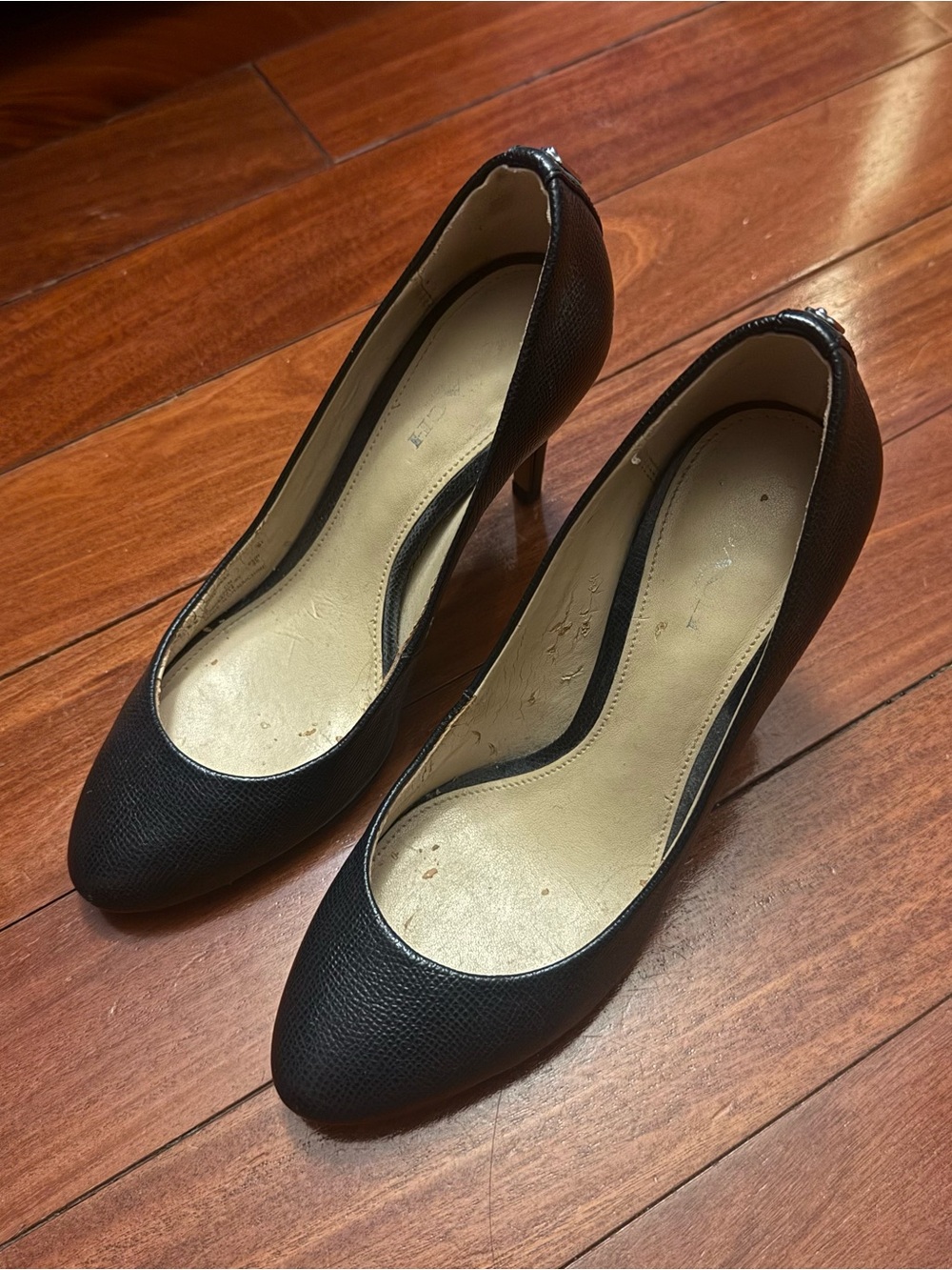 Coach Women's Classic Black High Heel Pumps Size 5
